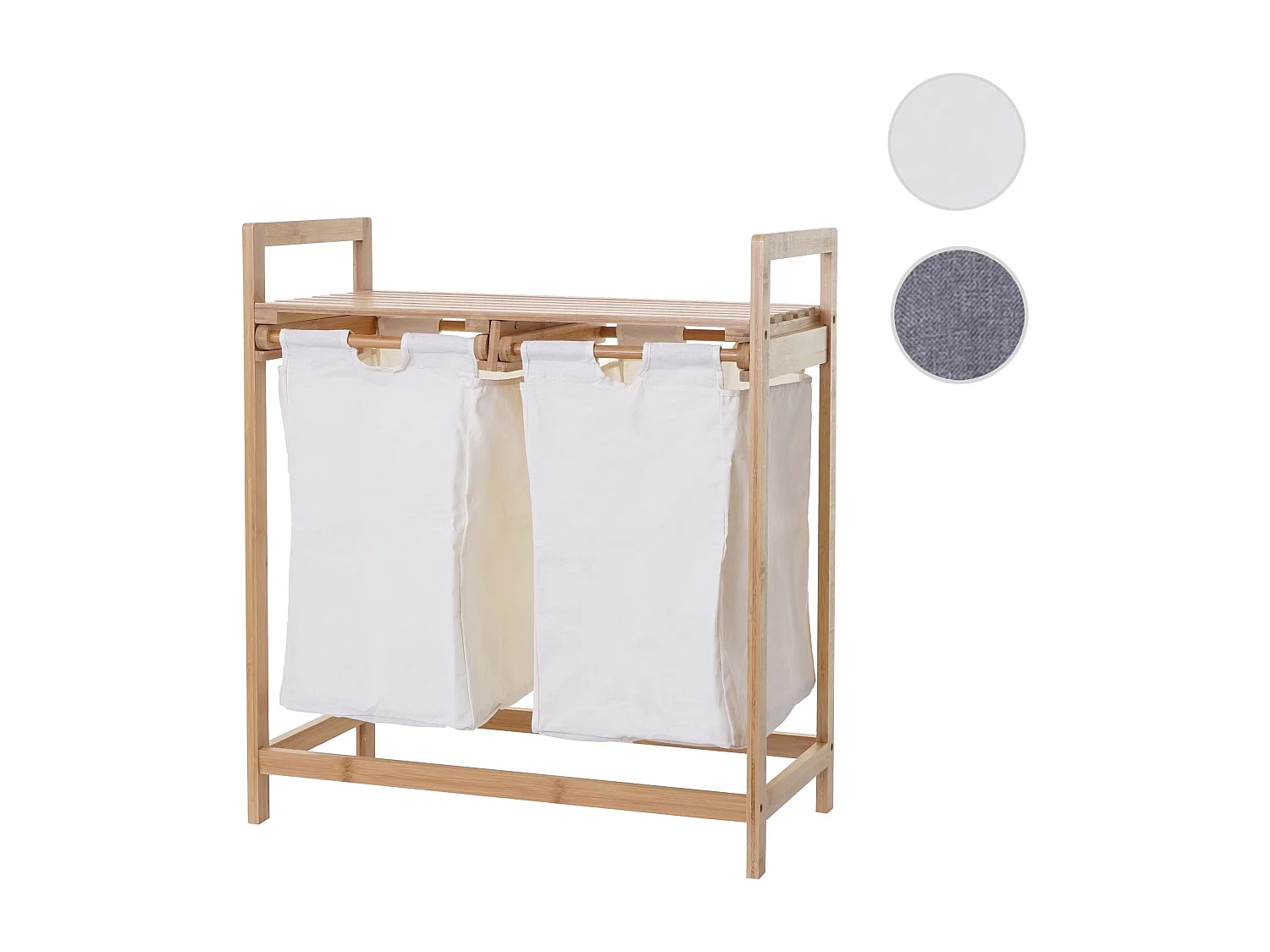 Coletor de roupa MCW-B83,  branco