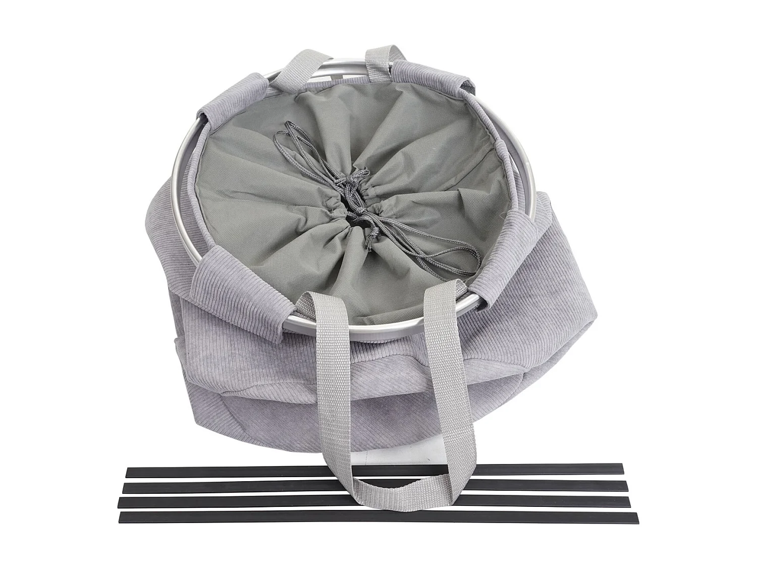 Colector de lavandería MCW-C34,  gris cordón