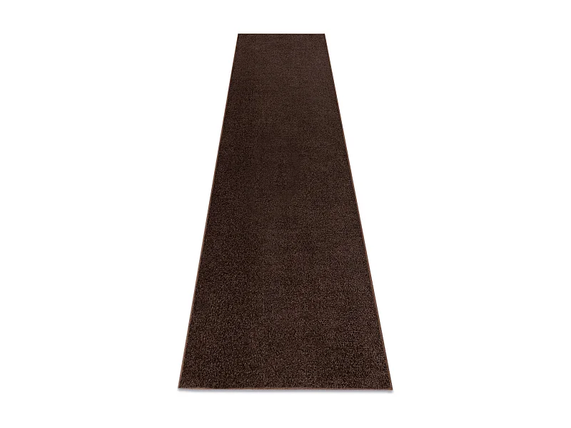 TAPIS DE COULOIR ETON 898 marron 60x150 cm