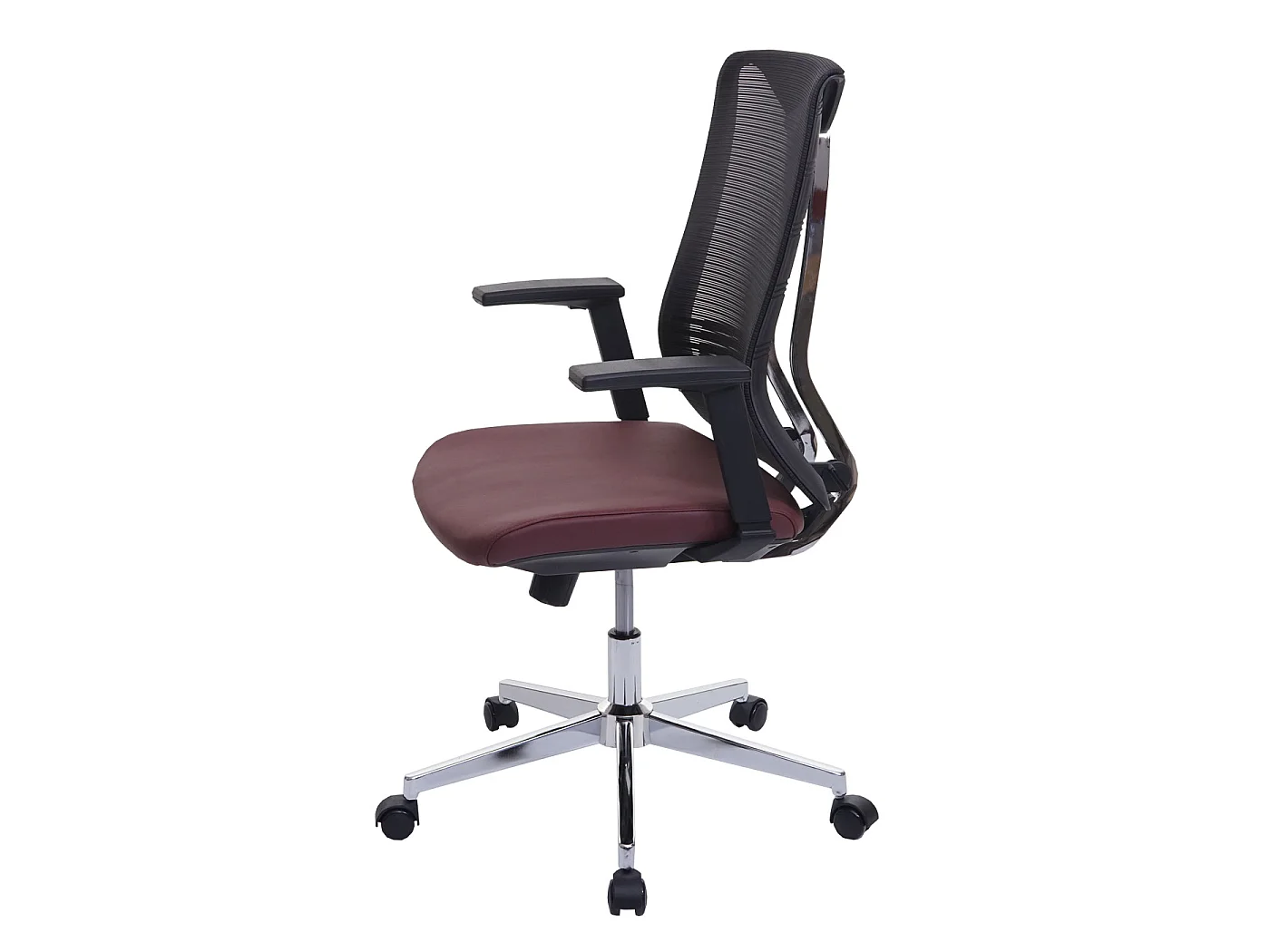 MCW-J53 bureaustoel,  bordeaux-rood