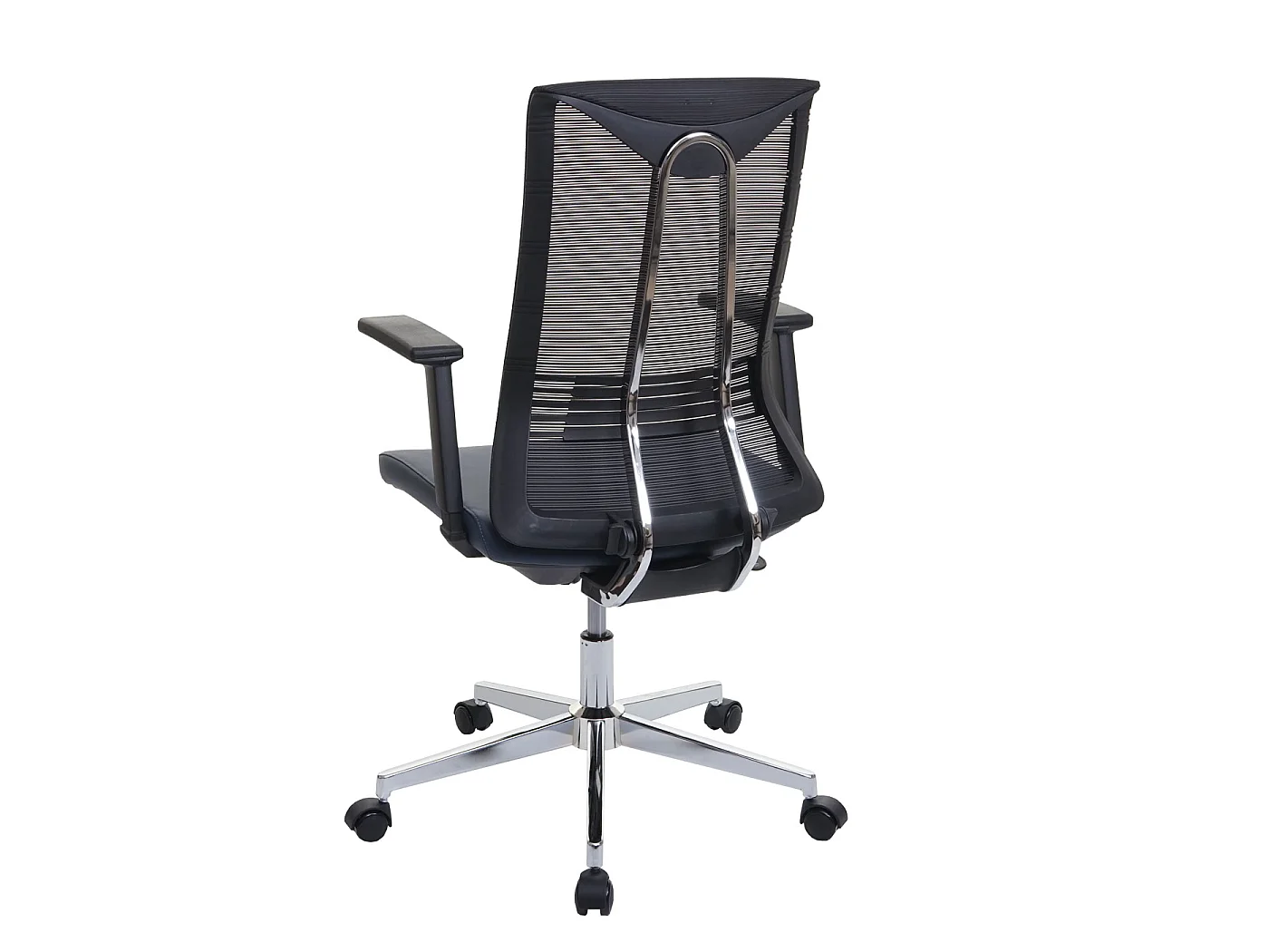 Chaise de bureau MCW-J53,  bleu-Gris