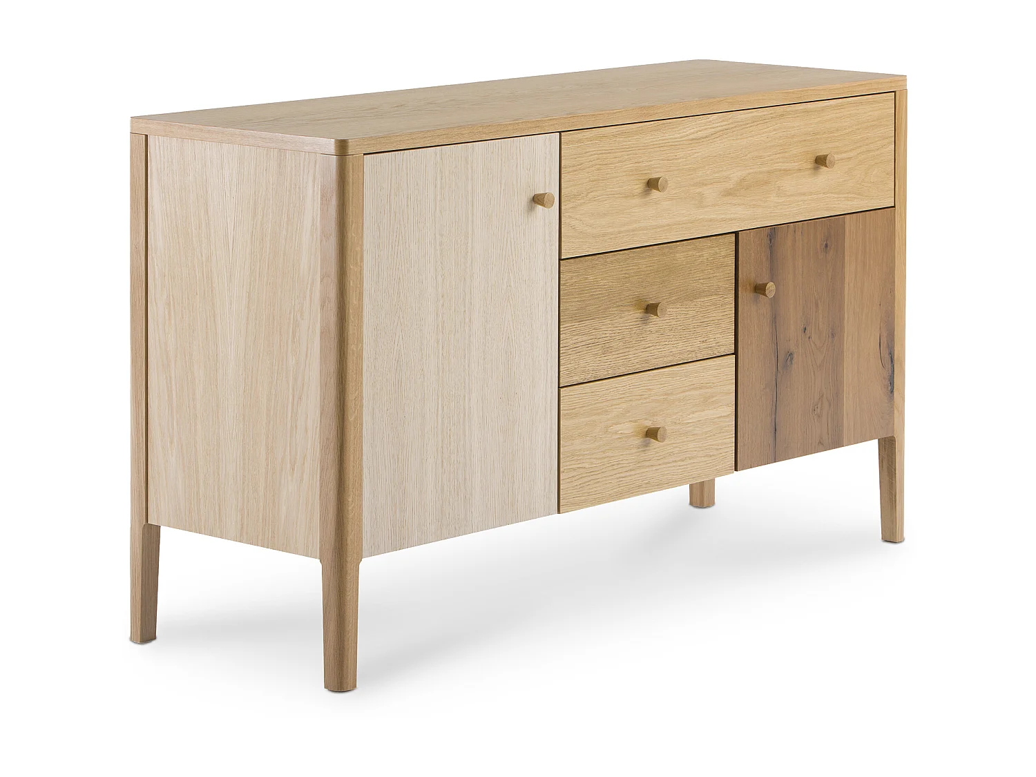 Buffet en bois de style scandinave  Bois naturel