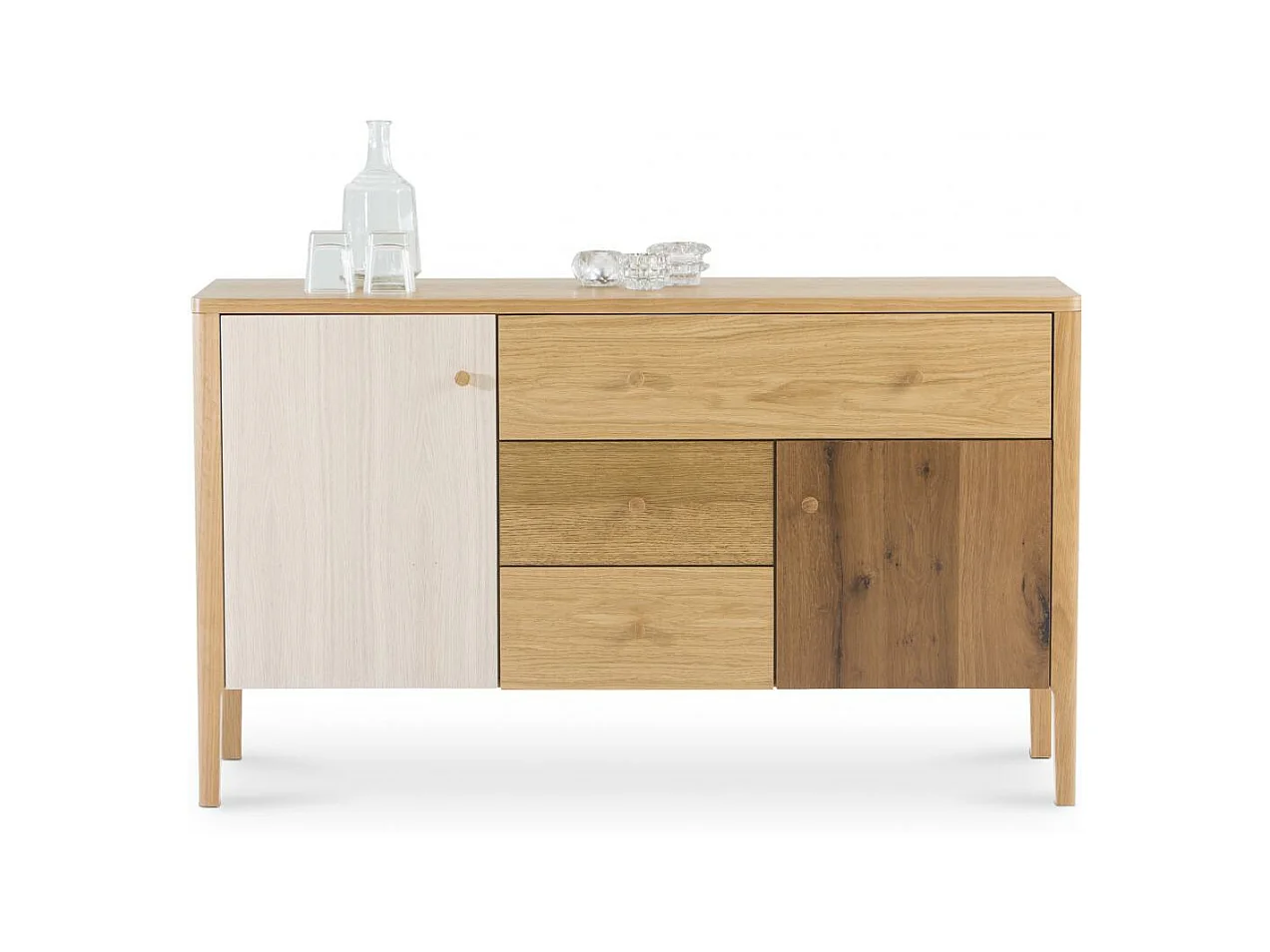 Credenza in legno stile scandinavo - Villu