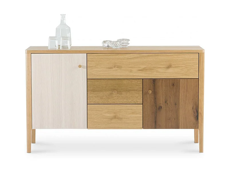 Buffet en bois de style scandinave  Bois naturel