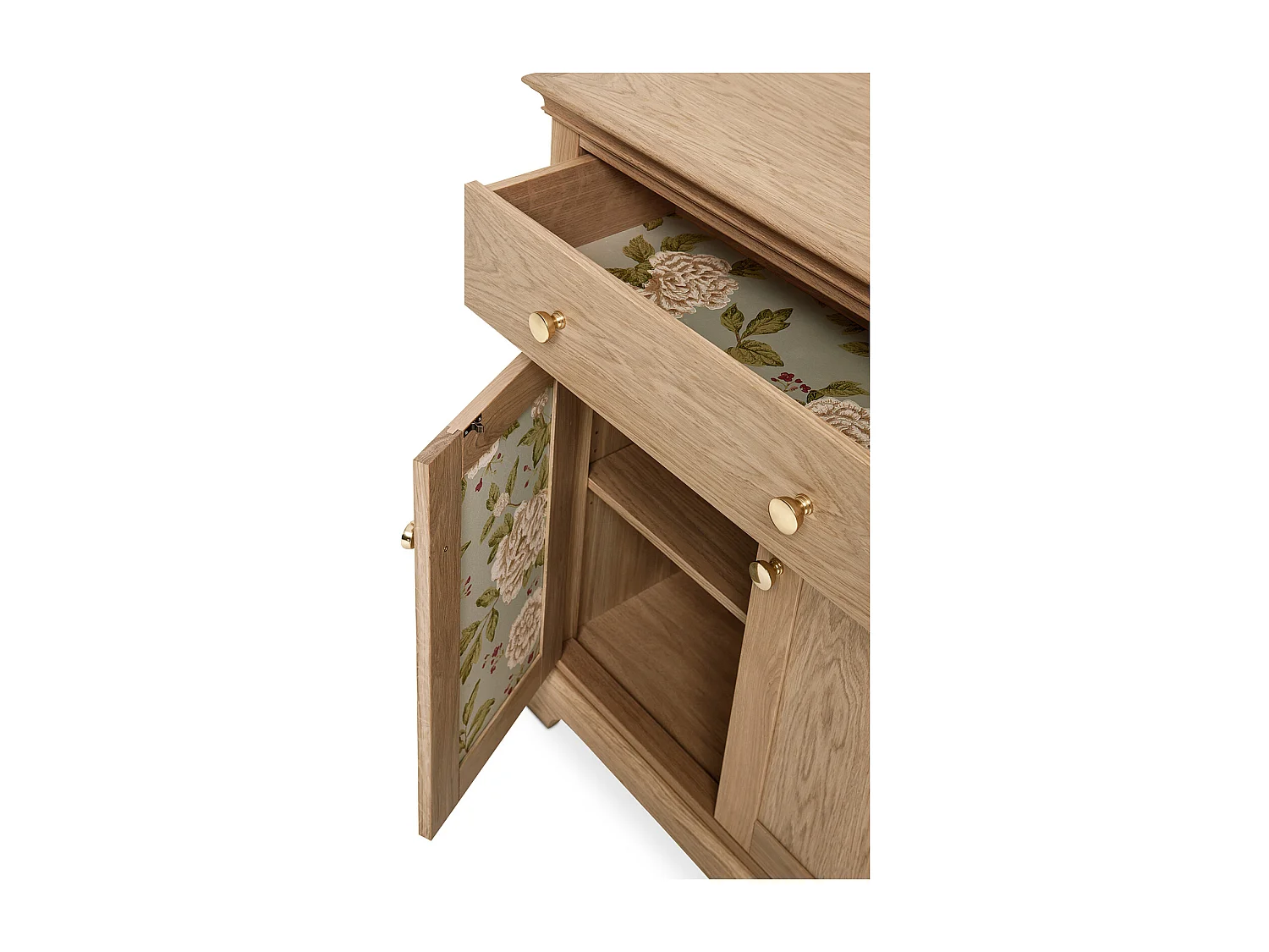 Buffet en bois de style rustique Bois naturel