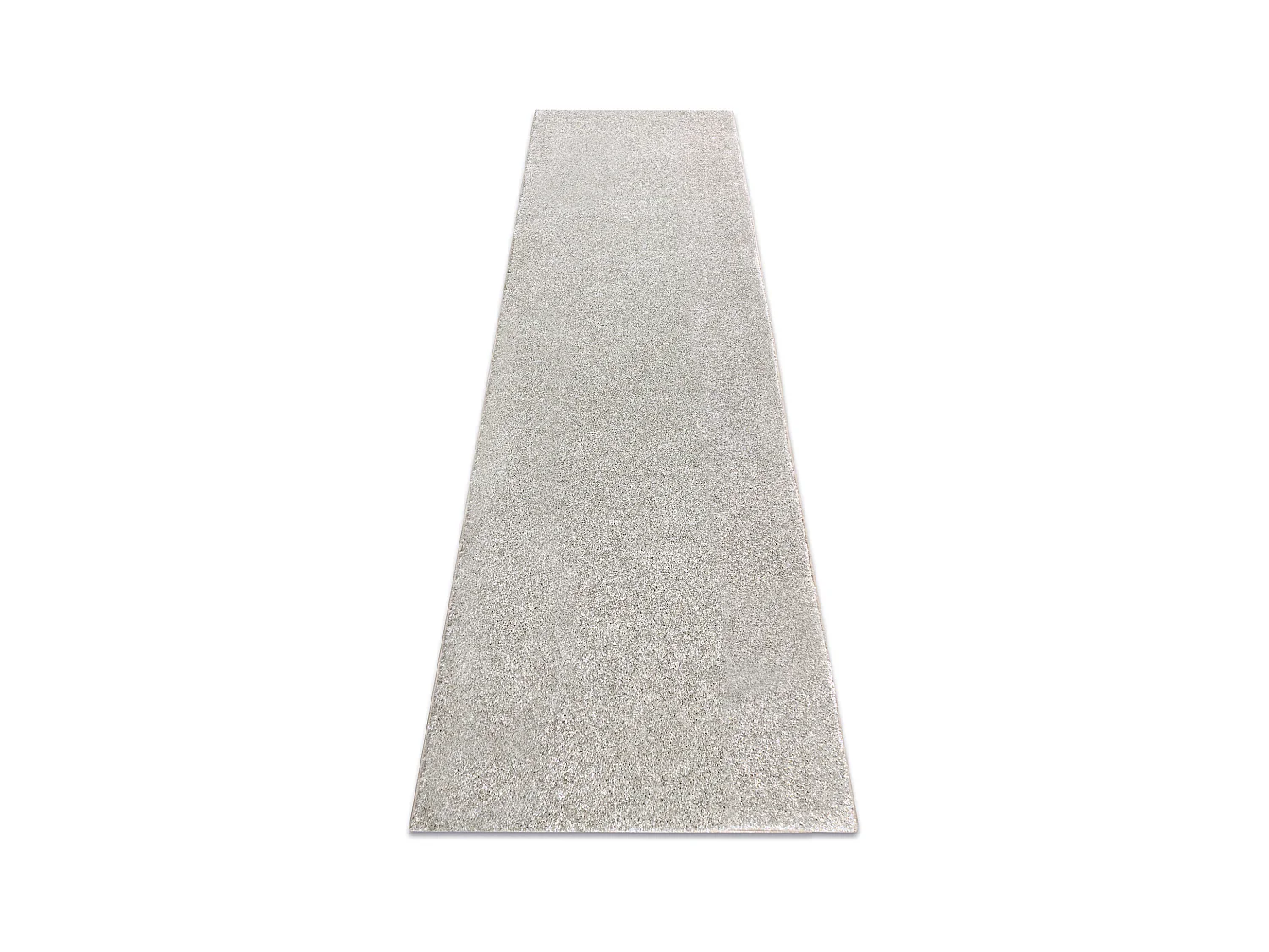 Tapis de couloir SANTA FE crème 031 plaine couleur unie 80x270 cm