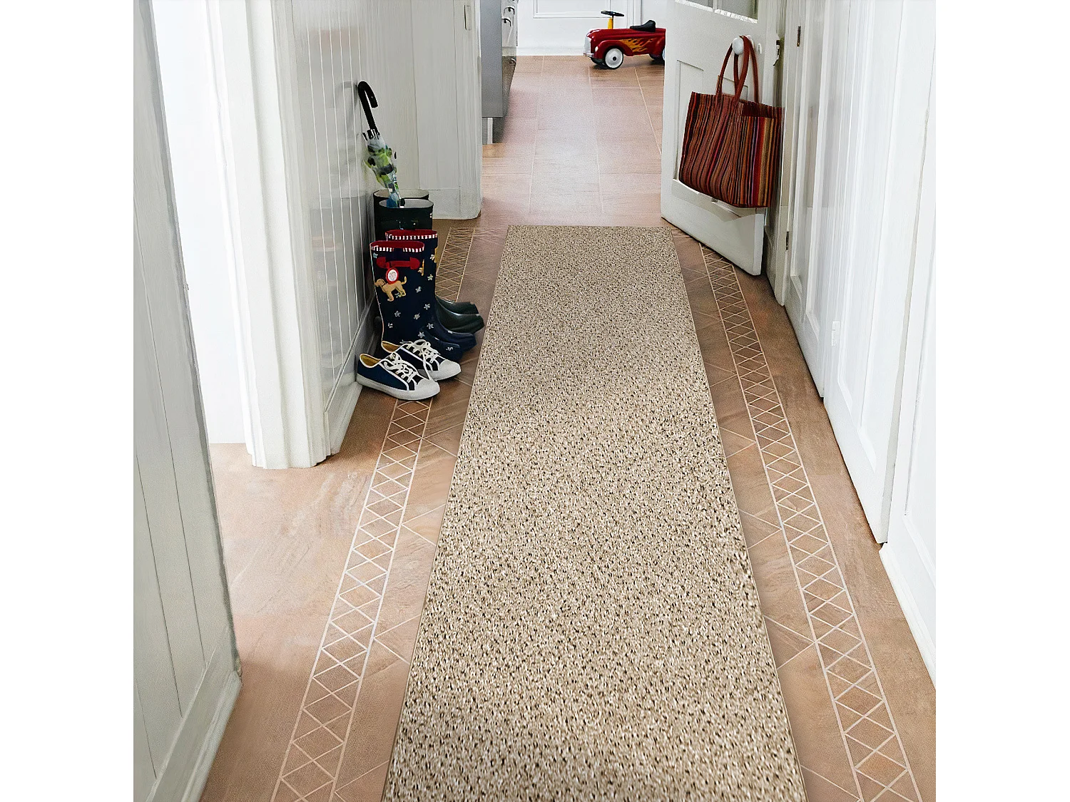 TAPIS DE COULOIR TRAFFIC beige 700 150x400 cm