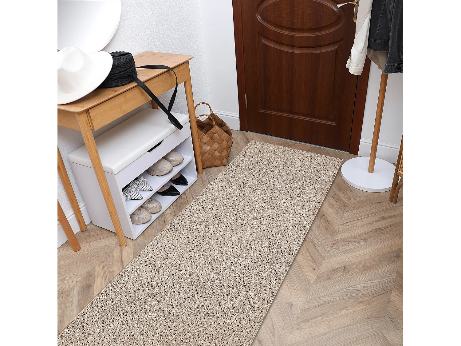 Vloerbekleding TRAFFIC beige 700 80x330 cm