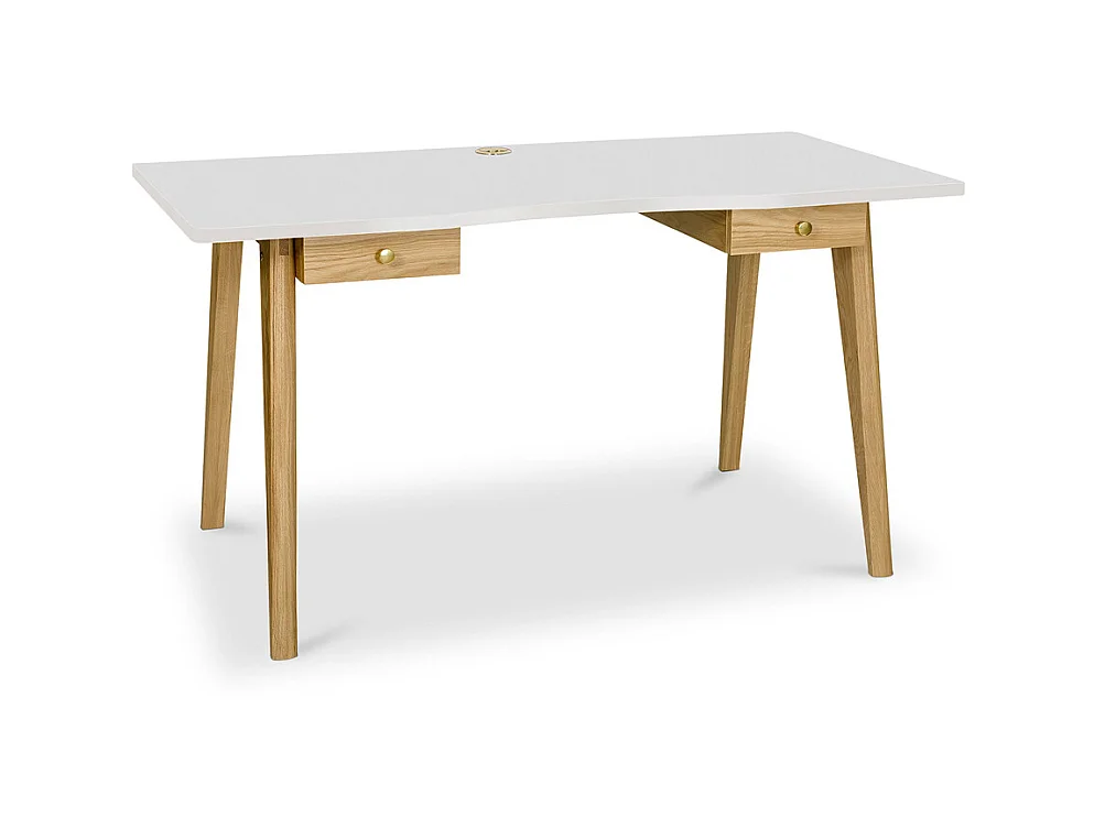 Bureau en bois  Blanc