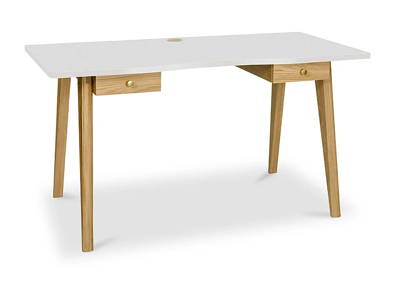 Bureau en bois  Blanc