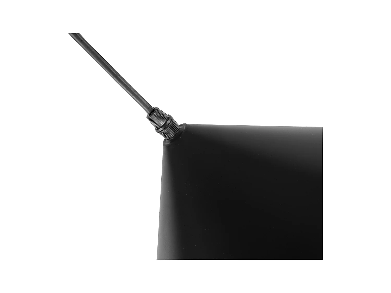 Lampe de plafond en aluminium - Suspension de style industriel - Strong Noir