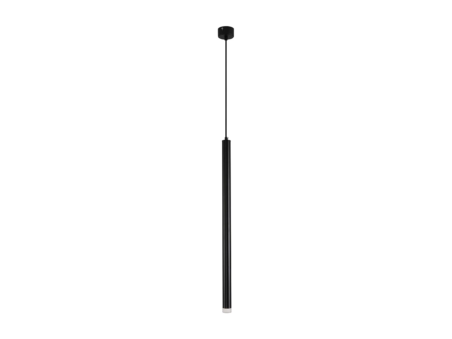 Lampada a Sospensione Tubo LED - Nero - 60cm - Lilu