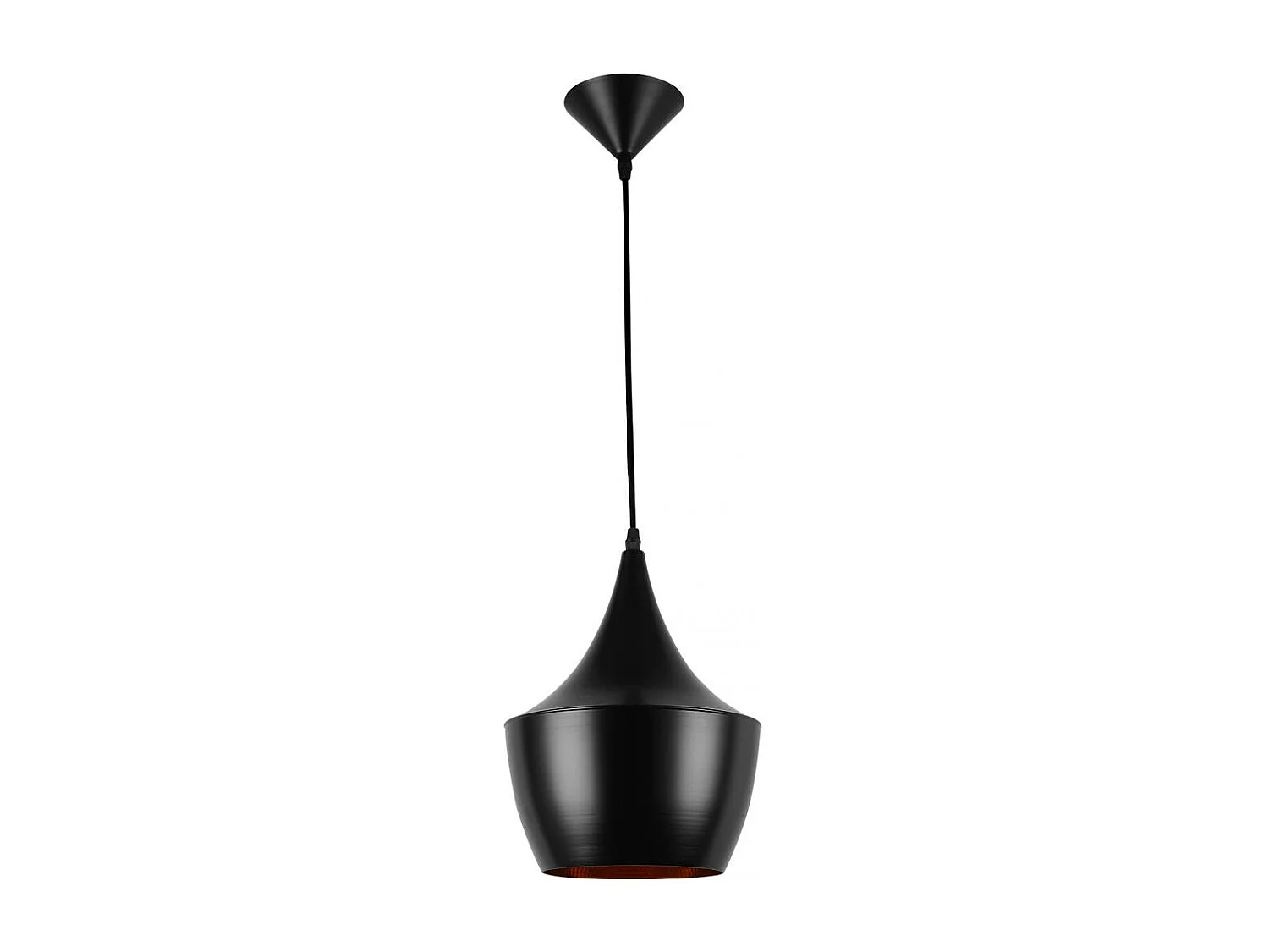Lampe de Plafond - Lampe Suspendue Design Industriel - Extensive Noir