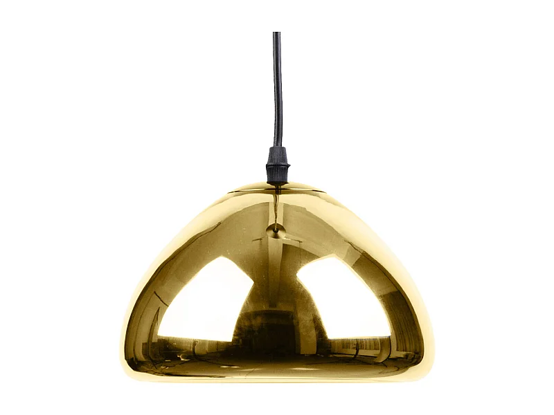 Lampe de plafond design - Lampe suspendue en métal chromé - 18 cm - Nullify Doré