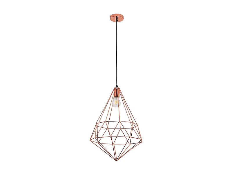 Lampe de plafond rétro - Lampe suspendue géométrique - Yak Rose Or