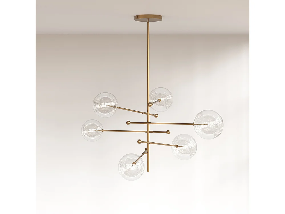 Lampe de plafond à boules - Lampe suspendue design - Blun Doré