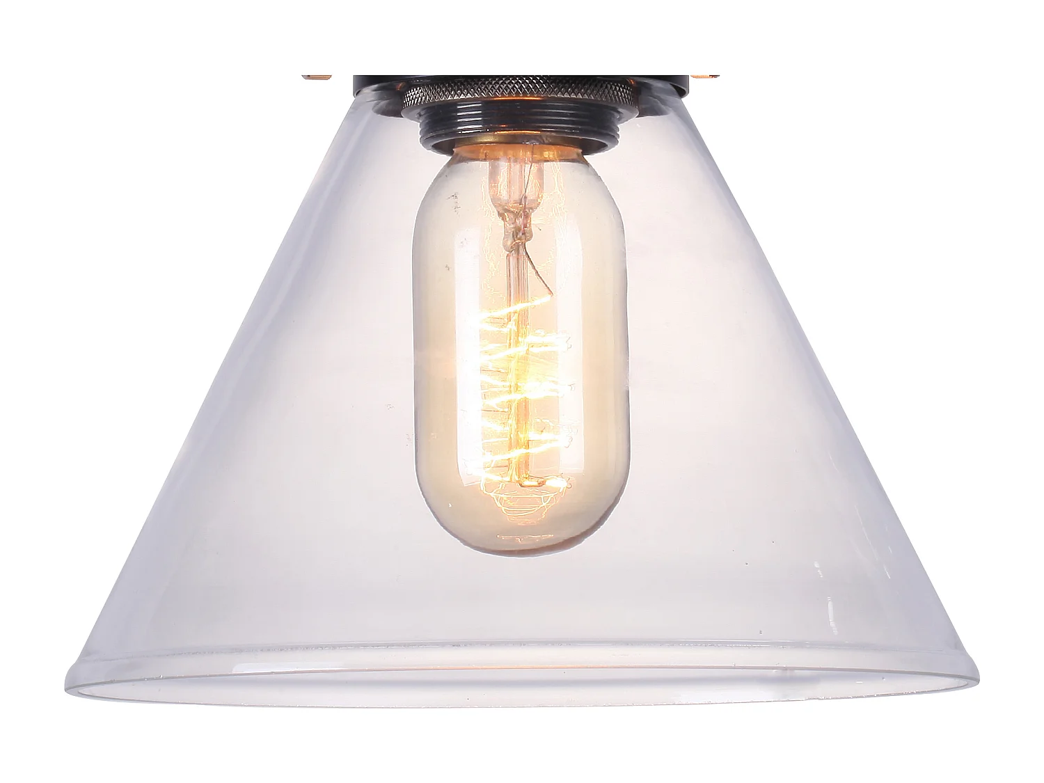 Lampe de plafond - Lampe suspendue au design industriel - Hannah Bronze