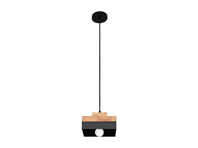 Lampe de plafond - Lampe suspendue de style scandinave - Edda Noir