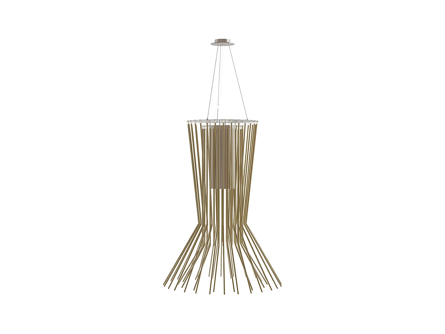 Deckenlampe in Gold - Design-Pendelleuchte - Madison