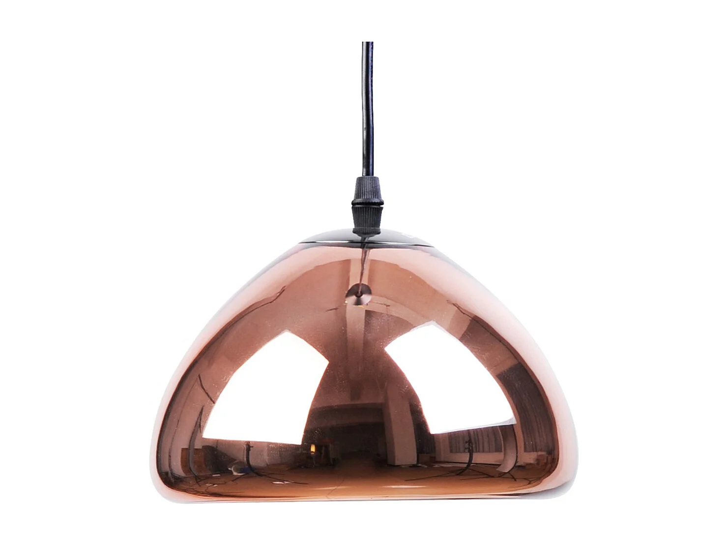 Lámpara de Techo de Diseño - Lámpara Colgante Metal Cromado - 18 cm -  Nullify