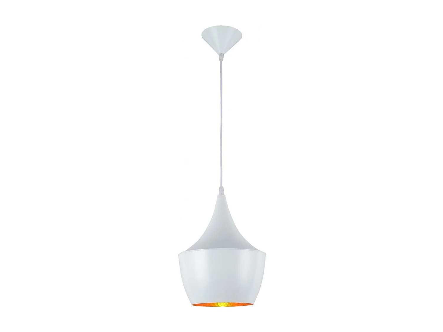 Lampe de Plafond - Lampe Suspendue Design Industriel - Extensive Blanc