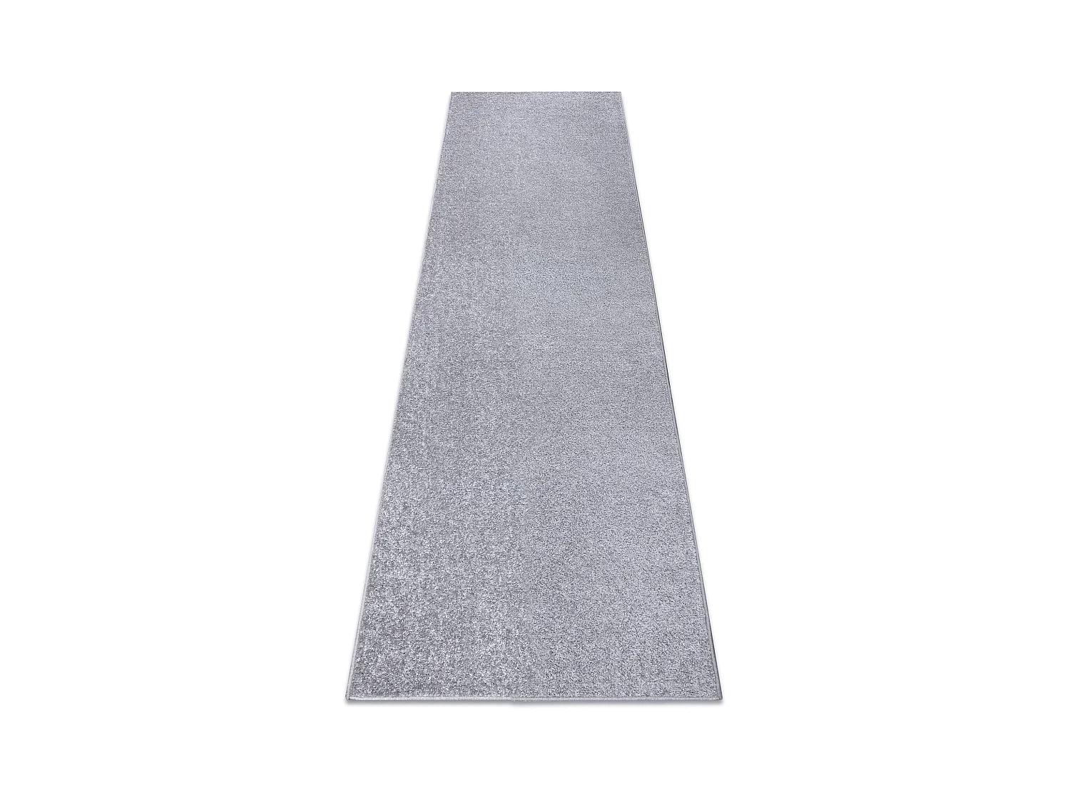Vloerbedekking SANTA FE zilver 92, glad, uniform, enkele kleur 150x200 cm