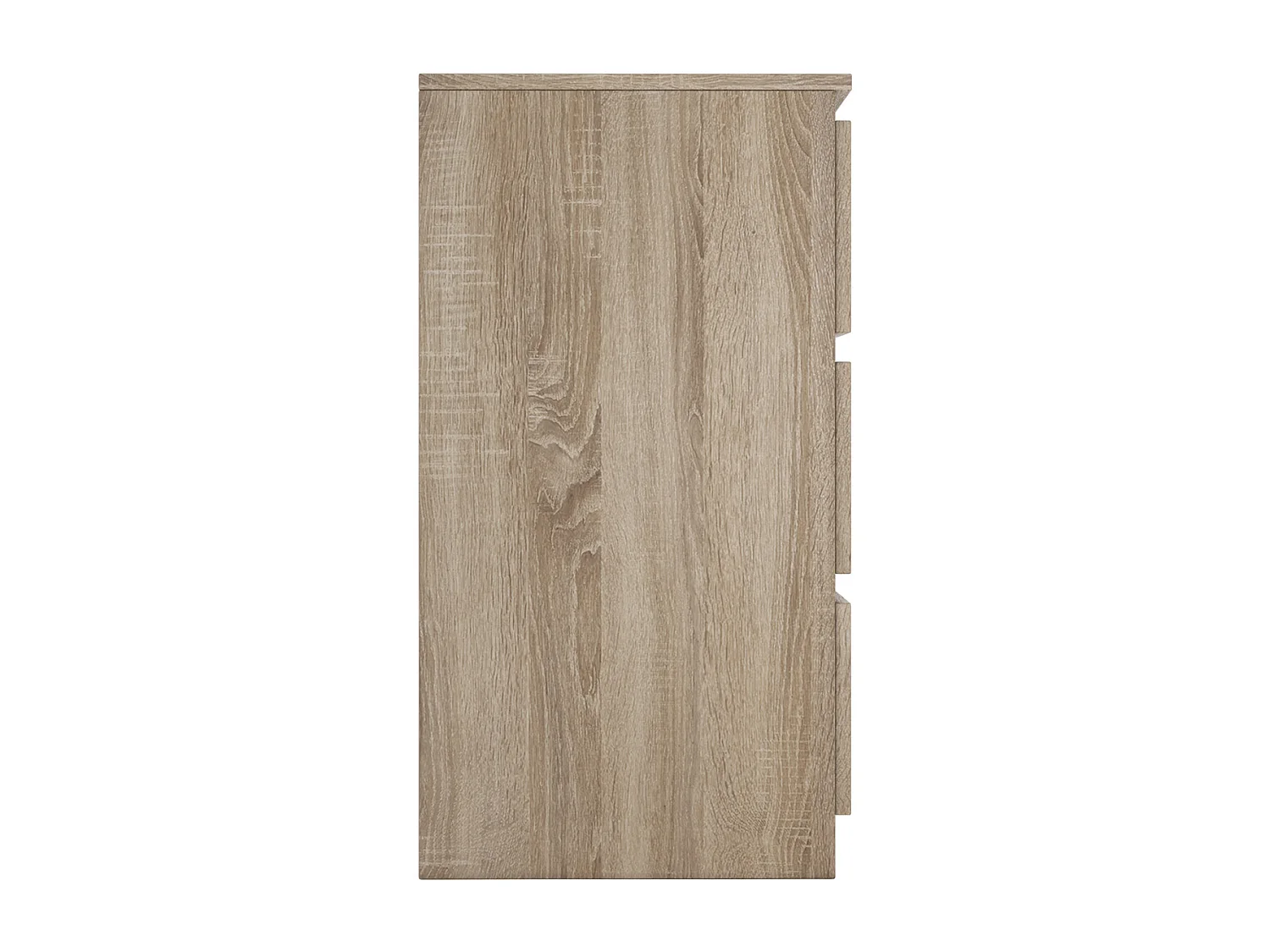 ASTER T3 - Cómoda con 3 cajones - Despacho y dormitorio - 77x70x40 - mueble de almacenamiento - estilo escandinavo - imitación madera