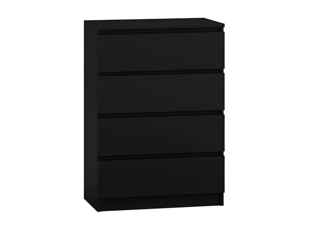 Kauf Unique CDF Kommode Malwa M4 | Farbe: Schwarz | Schrank für Dokumente, Kleinigkeiten | Ideal für Wohnzimmer, Schlafzimmer, Kinderzimmer, Jugendzimmer und Büro | 4 geräumige Schubladen…