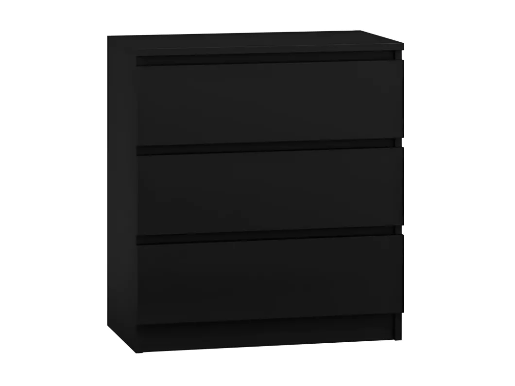 Kauf Unique CDF Kommode Malwa M3 | Farbe: Schwarz | Schrank für Dokumente, Kleinigkeiten | Ideal für Wohnzimmer, Schlafzimmer, Kinderzimmer, Jugendzimmer und Büro | 3 geräumige Schubladen | Nachttisch