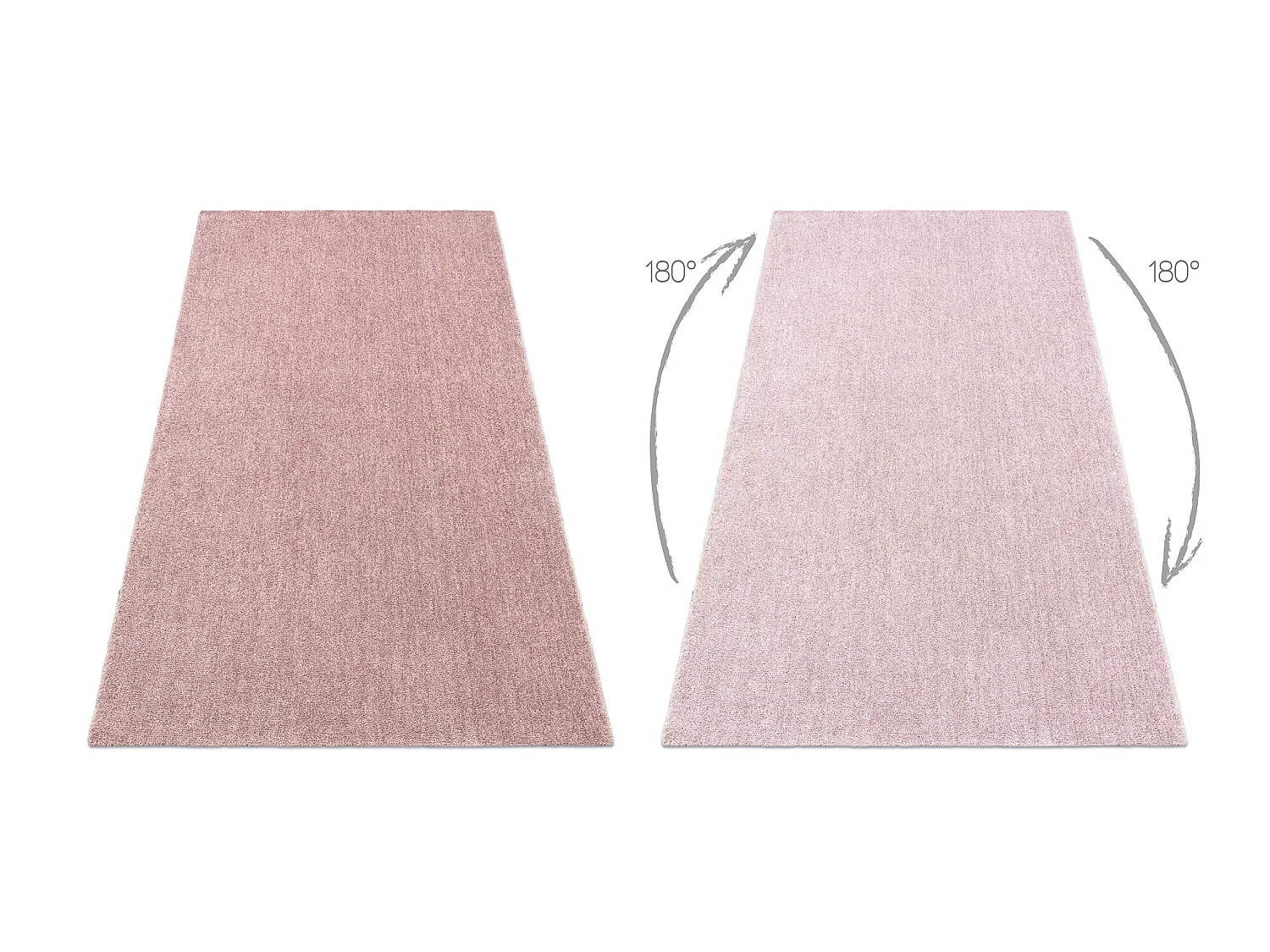 Modern Tapijt Wasbaar , LATIO 71351022 vuil rozekleuring 240x340 cm