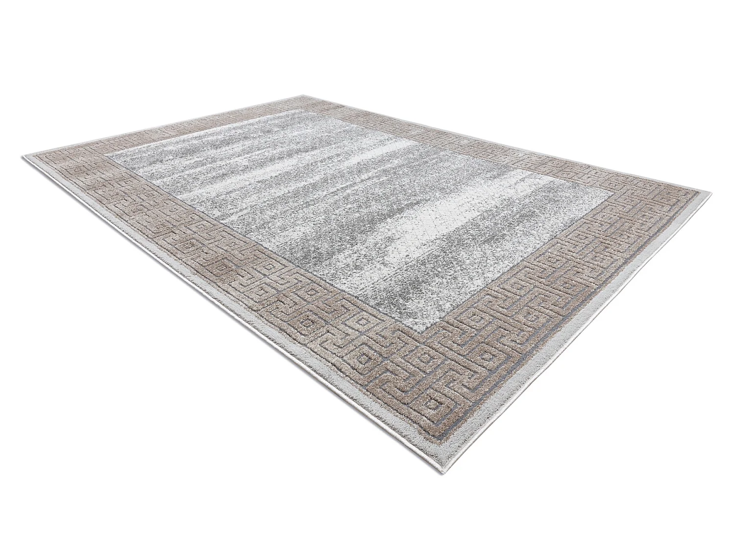 Tapijt NOBLE modern 1512 67 Kader, Grieks vintage gewreven - Structure 140x190 cm