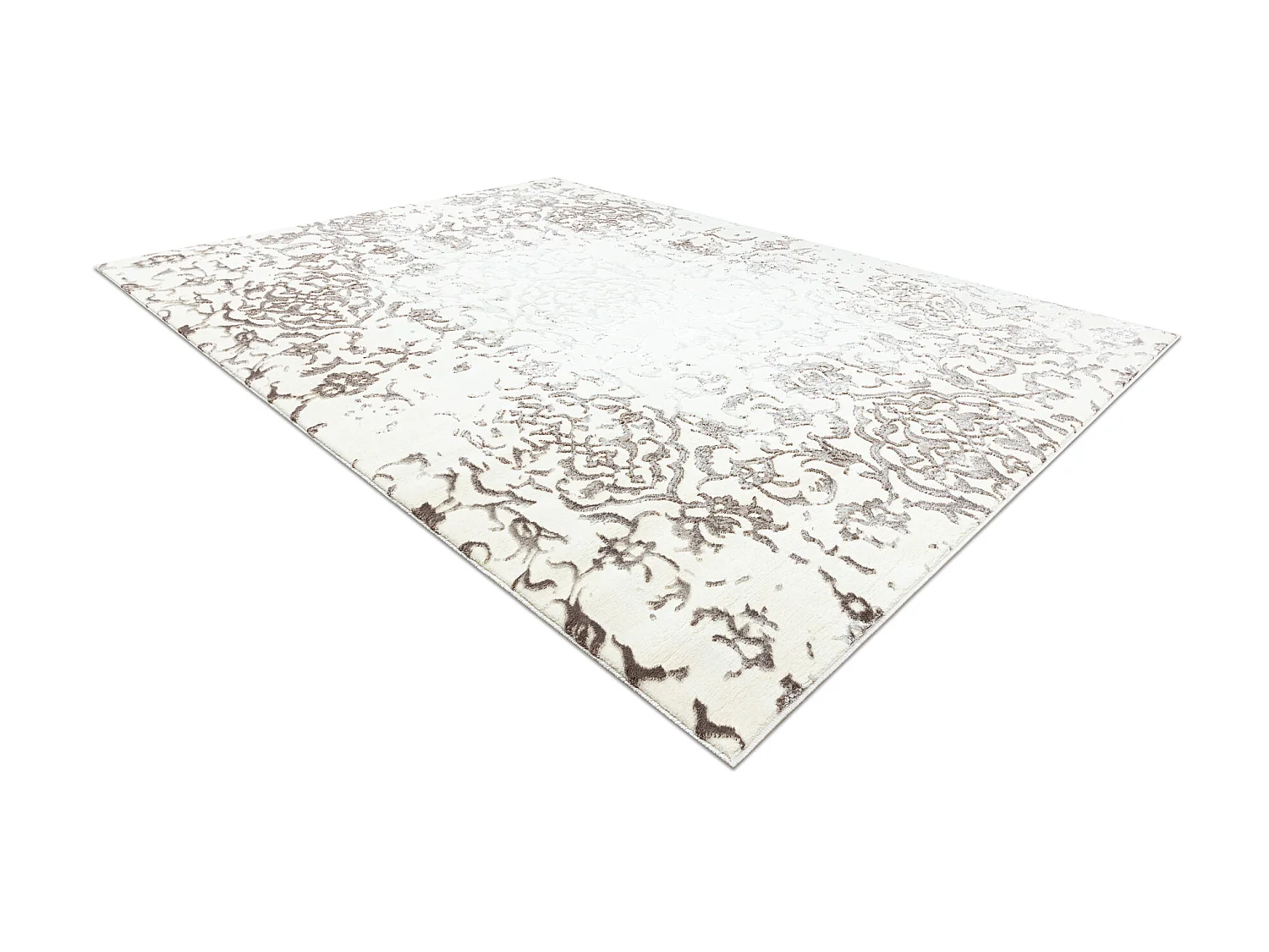 Tapijt CORE 247A Ornament Vintage - structureel, twee lagen vlies, cr� 120x170 cm