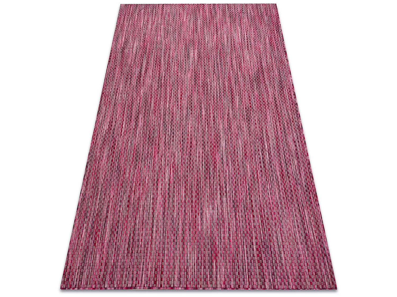 Moderno FISY tapis SIZAL 20774 Carrés, mélange rose 140x190 cm