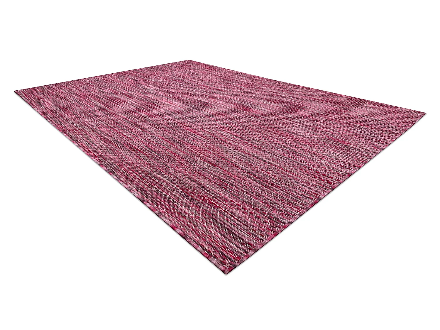 Moderno FISY tapis SIZAL 20774 Carrés, mélange rose 140x190 cm