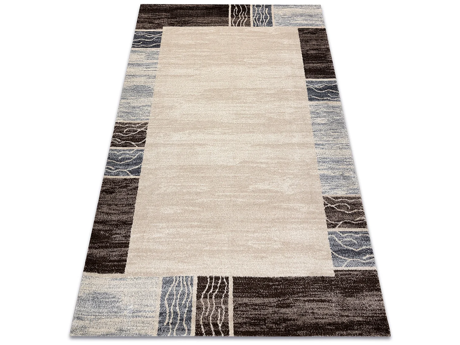 Tapis SOFT 6460 T70 13 blanc / crème 80x150 cm