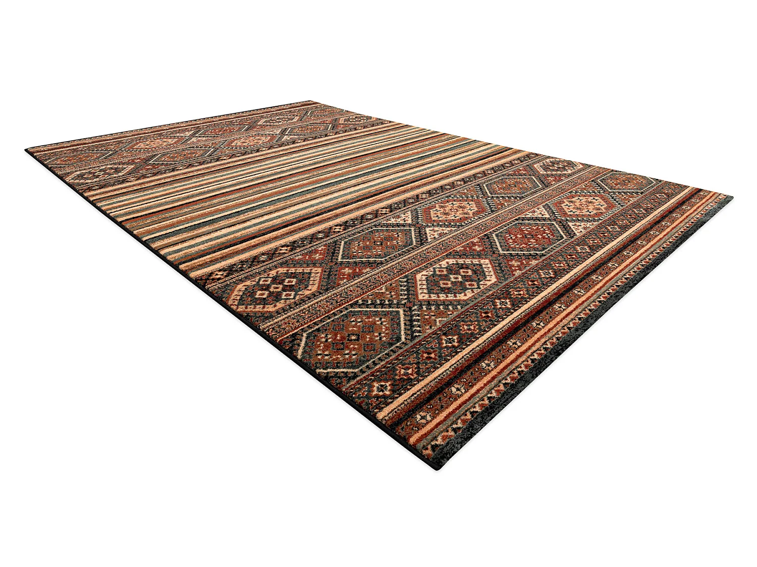 Tapis en laine KASHQAI 4356 500 теракота 240x340 cm