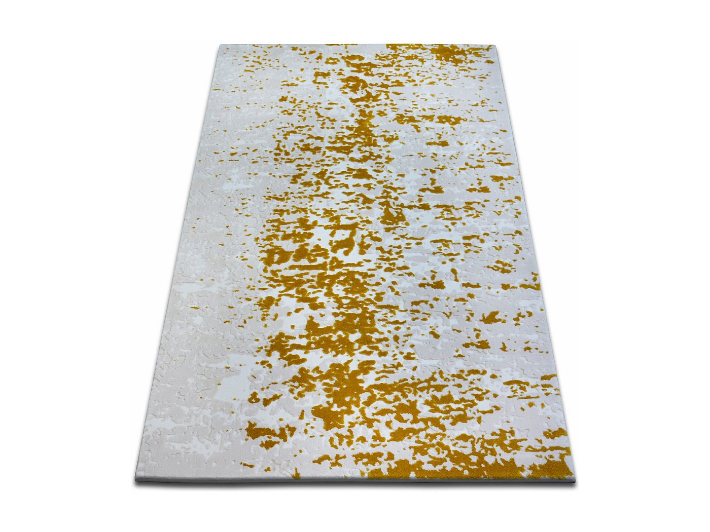 Tapis baroque doux en acrylique pour salon avec franges Villette