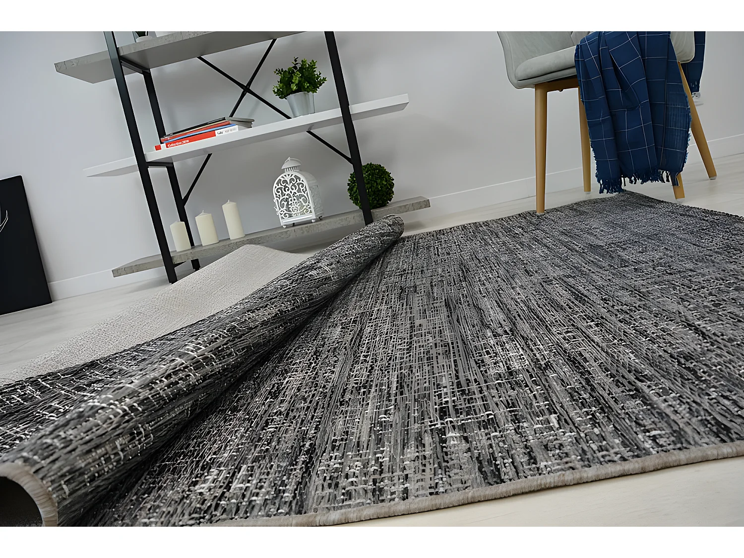 Tapis EN CORDE SIZAL LOFT 21126 MÉLANGE argentin/ivoire/gris 80x150 cm
