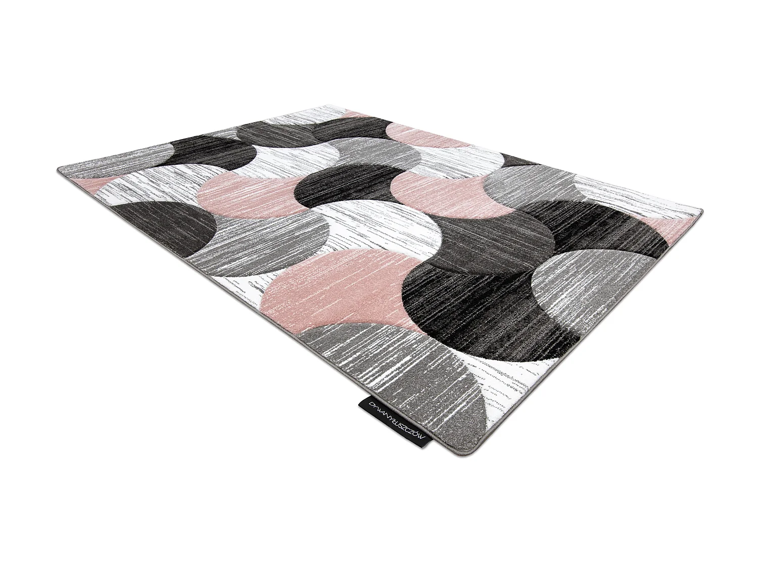 Tapis ALTER Geo coquillages rose 200x290 cm