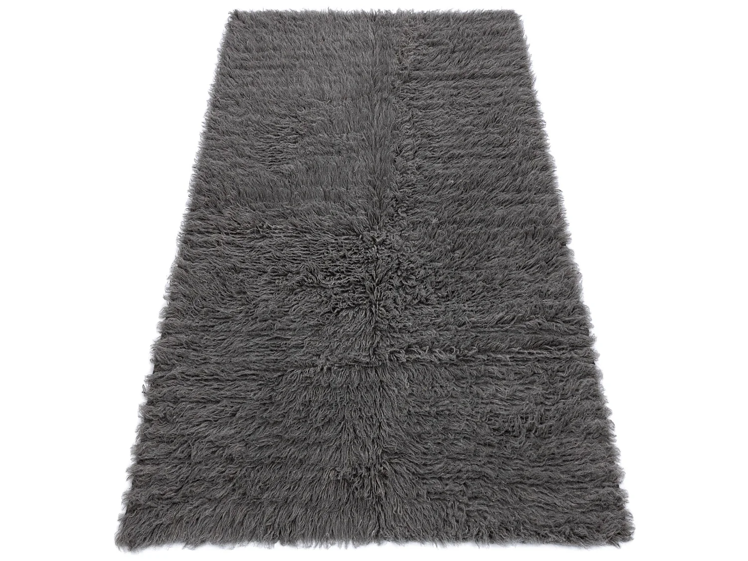 Vlokjes wol - Sprei, beddegoed grijs 160x230 cm