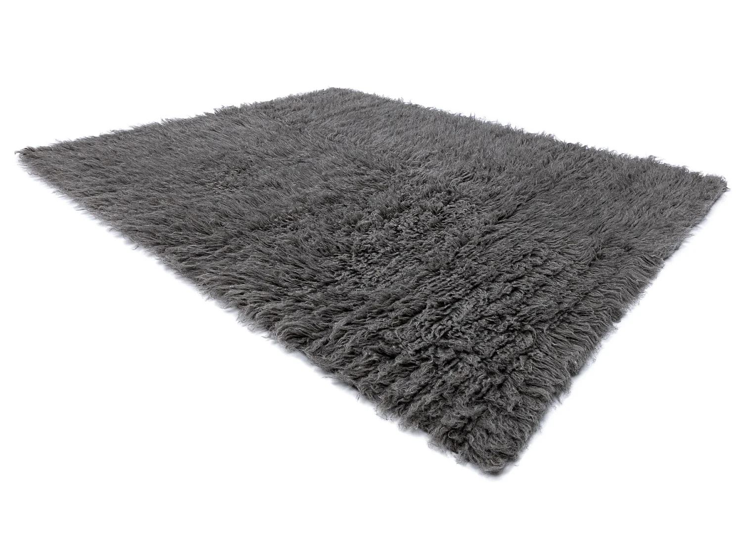 Vlokjes wol - Sprei, beddegoed grijs 160x230 cm