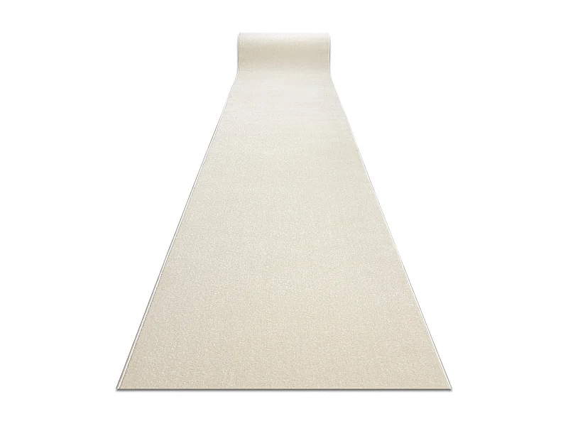 Passatoia KARMEL pianura, un colore bianca 60x160 cm