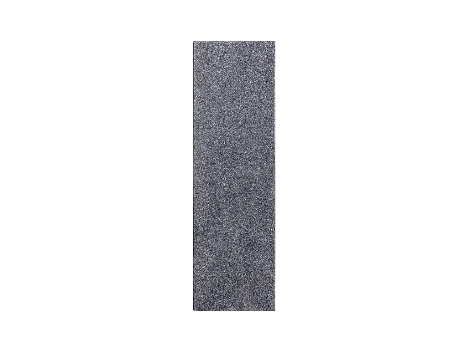 Tapis de couloir SANTA FE gris 97 plaine couleur unie 80x330 cm