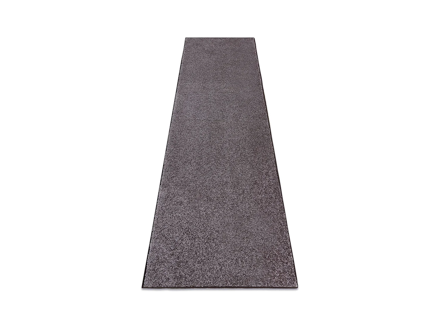 Vloerbedekking SANTA FE bruin 42 , glad , uniform, enkele kleur 100x250 cm