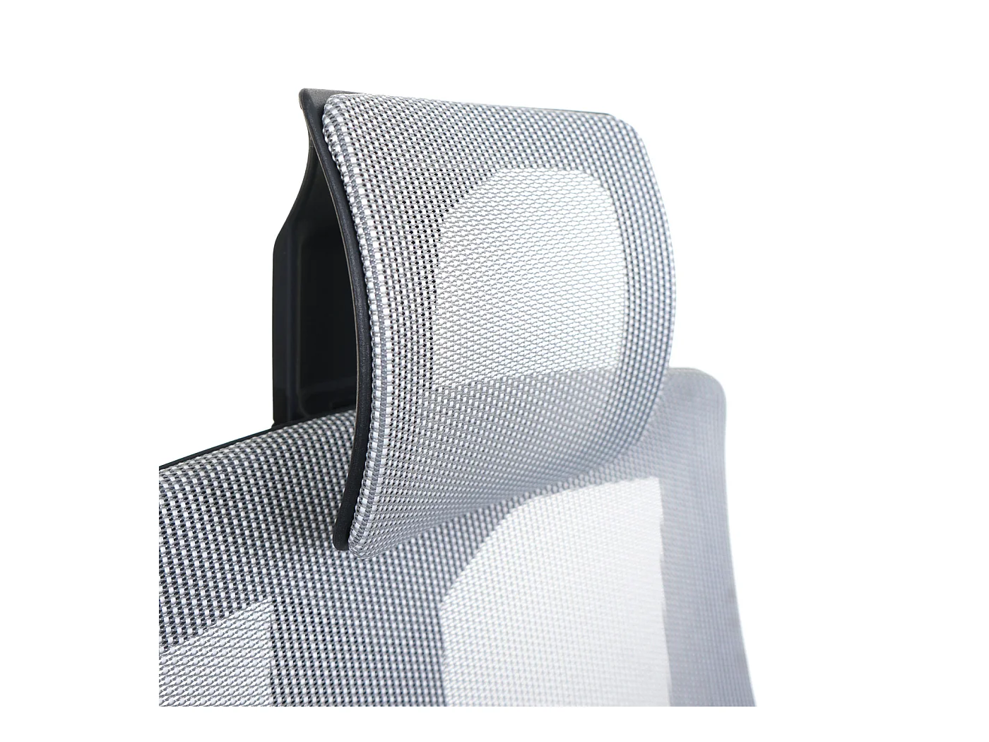 MERRYFAIR Adelaide bureaustoel,  wit-grijs, zwart frame