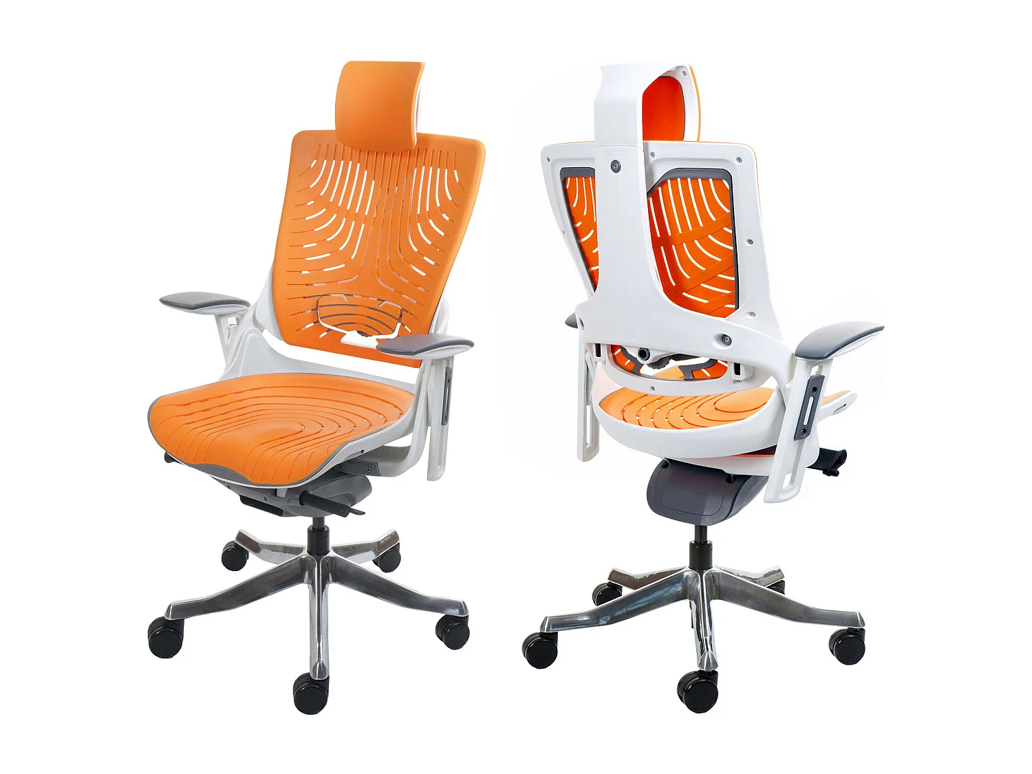 Chaise de bureau MERRYFAIR Adelaide 2b,  orange