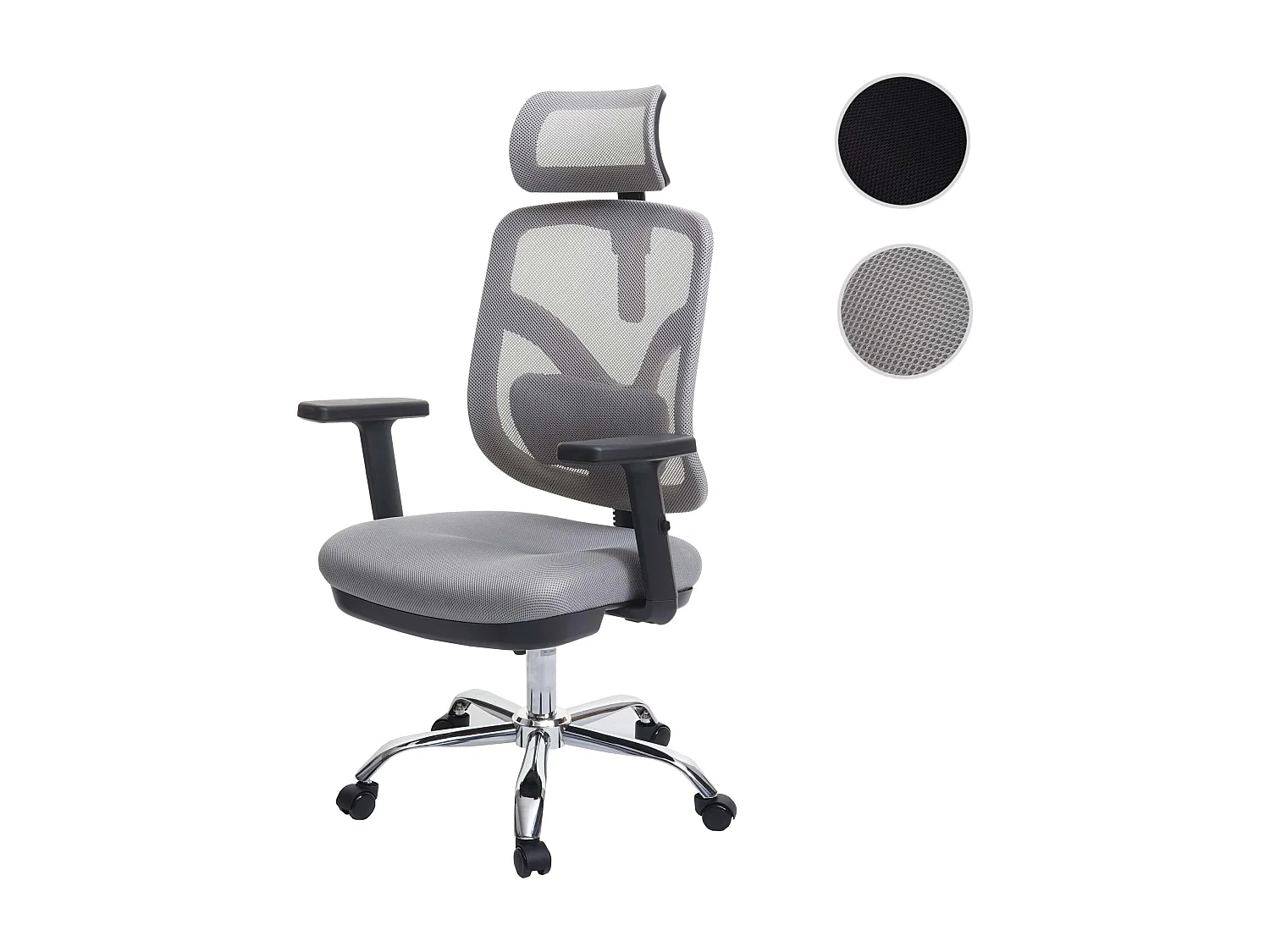 Chaise de bureau SIHOO-J92,  gris