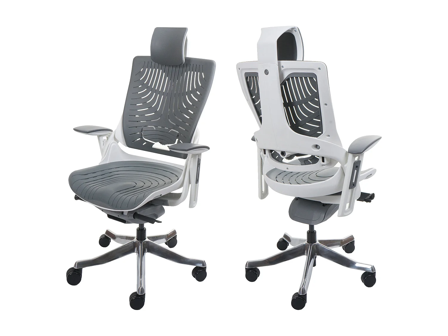 Chaise de bureau MERRYFAIR Adelaide 2b,  gris