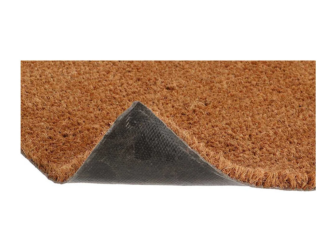 Paillasson antique en coco et fonte