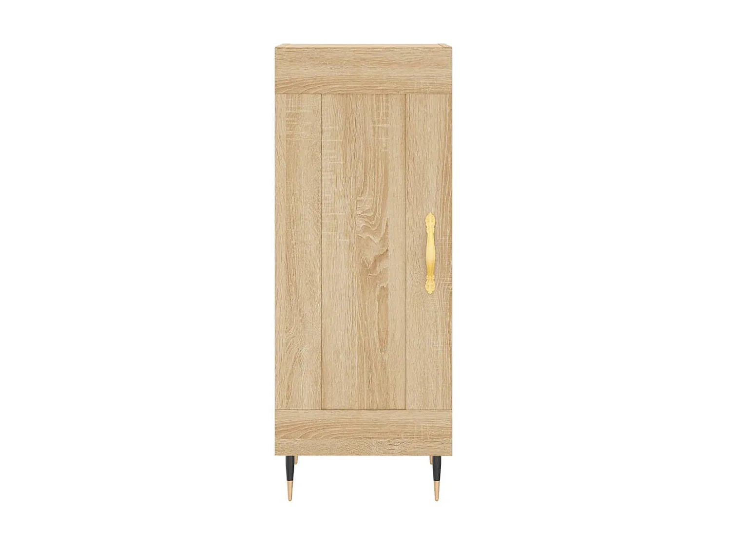 Dressoir 34,5x34x90 cm bewerkt hout sonoma eiken NL49806